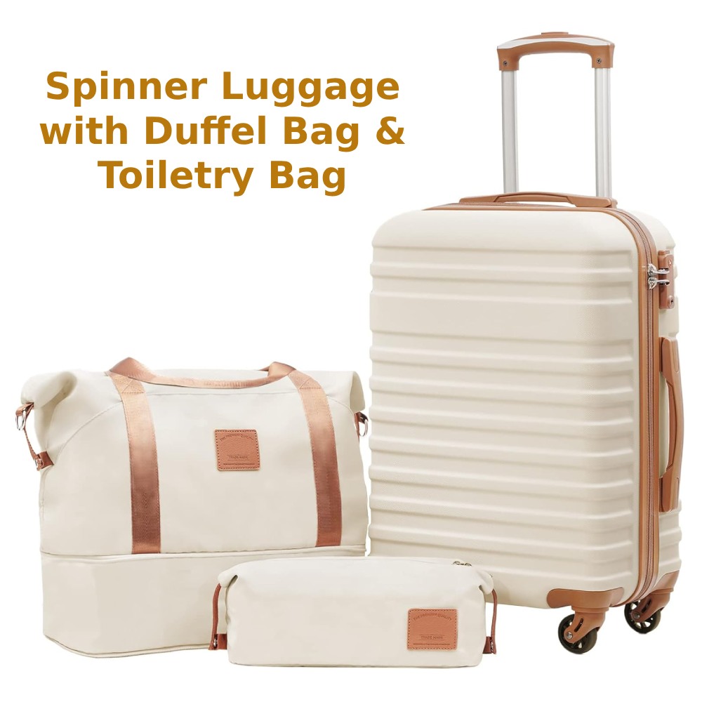 3-piece Hard Shell Carry On Luggage: image 13