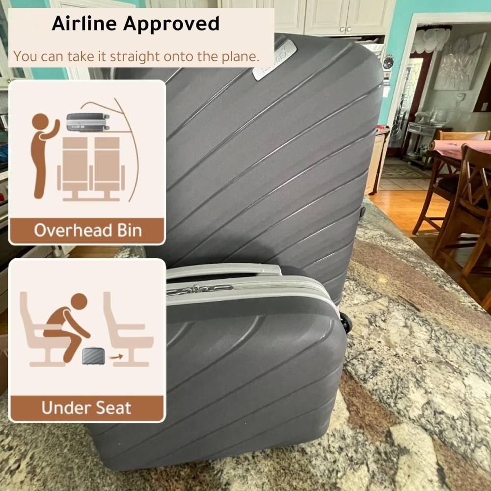 Underseat Spinner Luggage: image 6