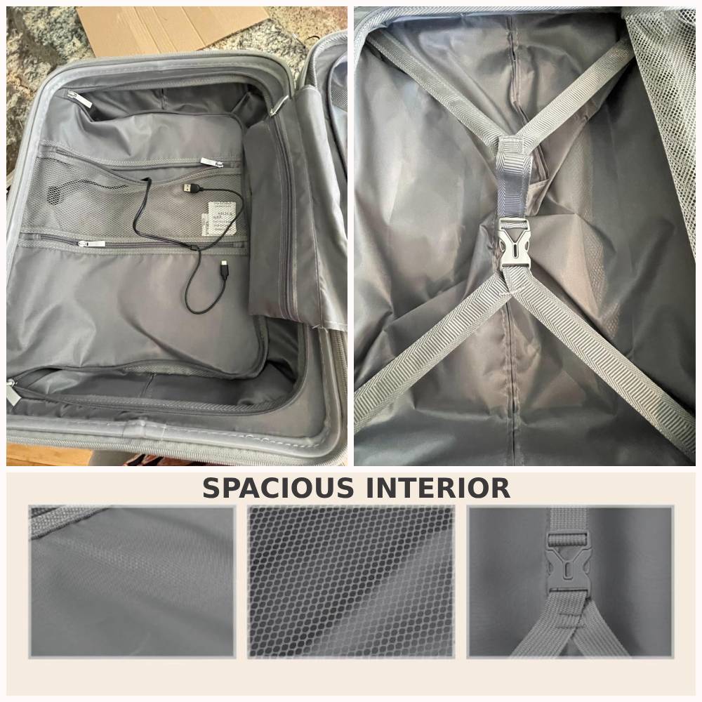 Underseat Spinner Luggage: image 9